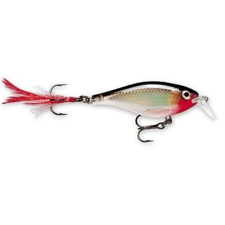Rapala XRap Shad Shallow 2 12, 516 Oz, Silver, Suspending XRSH06S